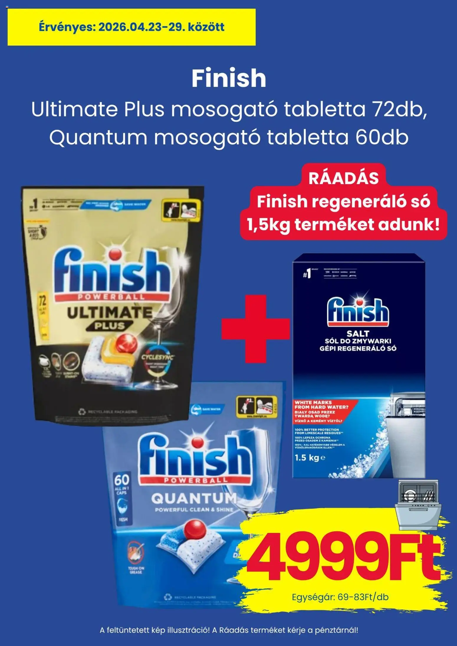 Magnetic akciós ujság - amely érvényes a következő dátumtól: 23.04.2026 | Oldal: 15 | Termékek: Só