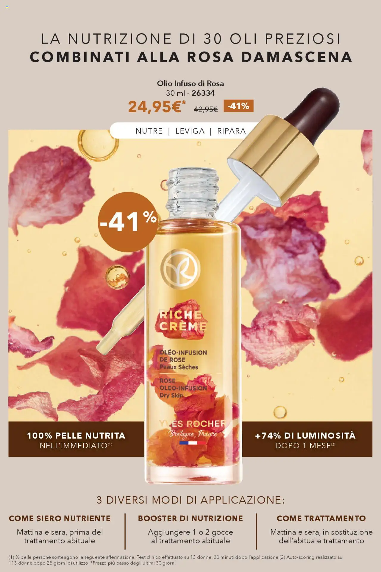 Volantino Yves Rocher del 17.10.2025 | Pagina: 10 | Prodotti: Olio