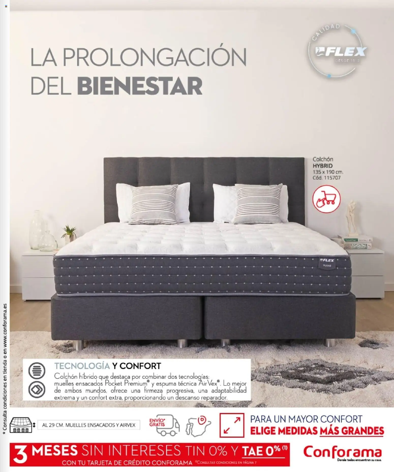 Conforama - Guía de Descanso 2026 │ válido desde el 05.02.2026 | Página: 37 | Productos: Colchon