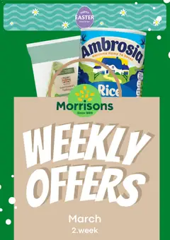 Preview of Morrisons - Weekly offers valid from 09.03.2026