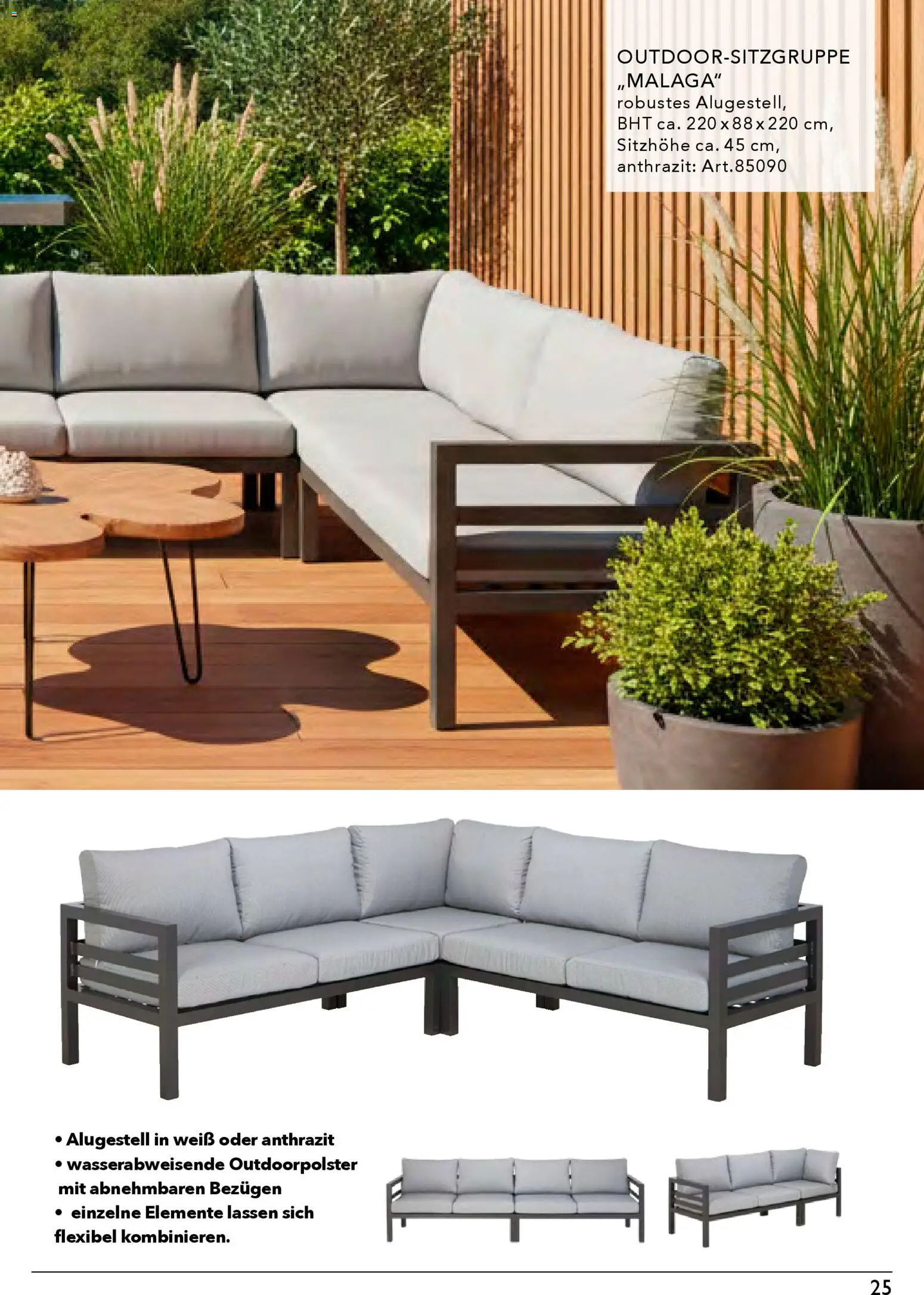 Rahaus Prospekt Gartenmöbel	 – gültig ab 26.02.2026 | Seite: 25