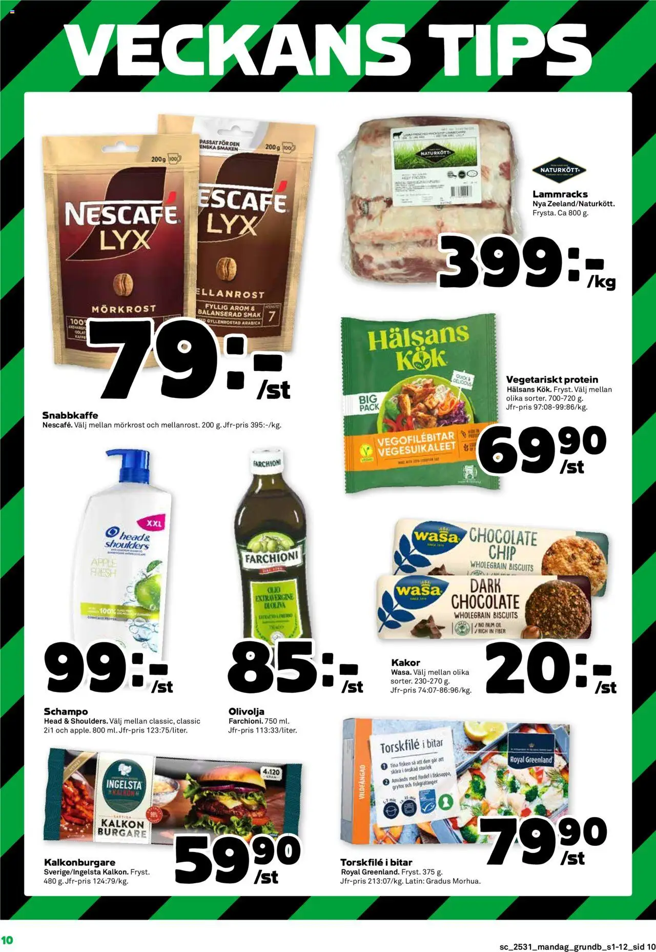 Stora Coop reklamblad aktuell från 28.07.2025 | Sida: 10 | Produkter: Schampo, Palm, Äpple, Fisken