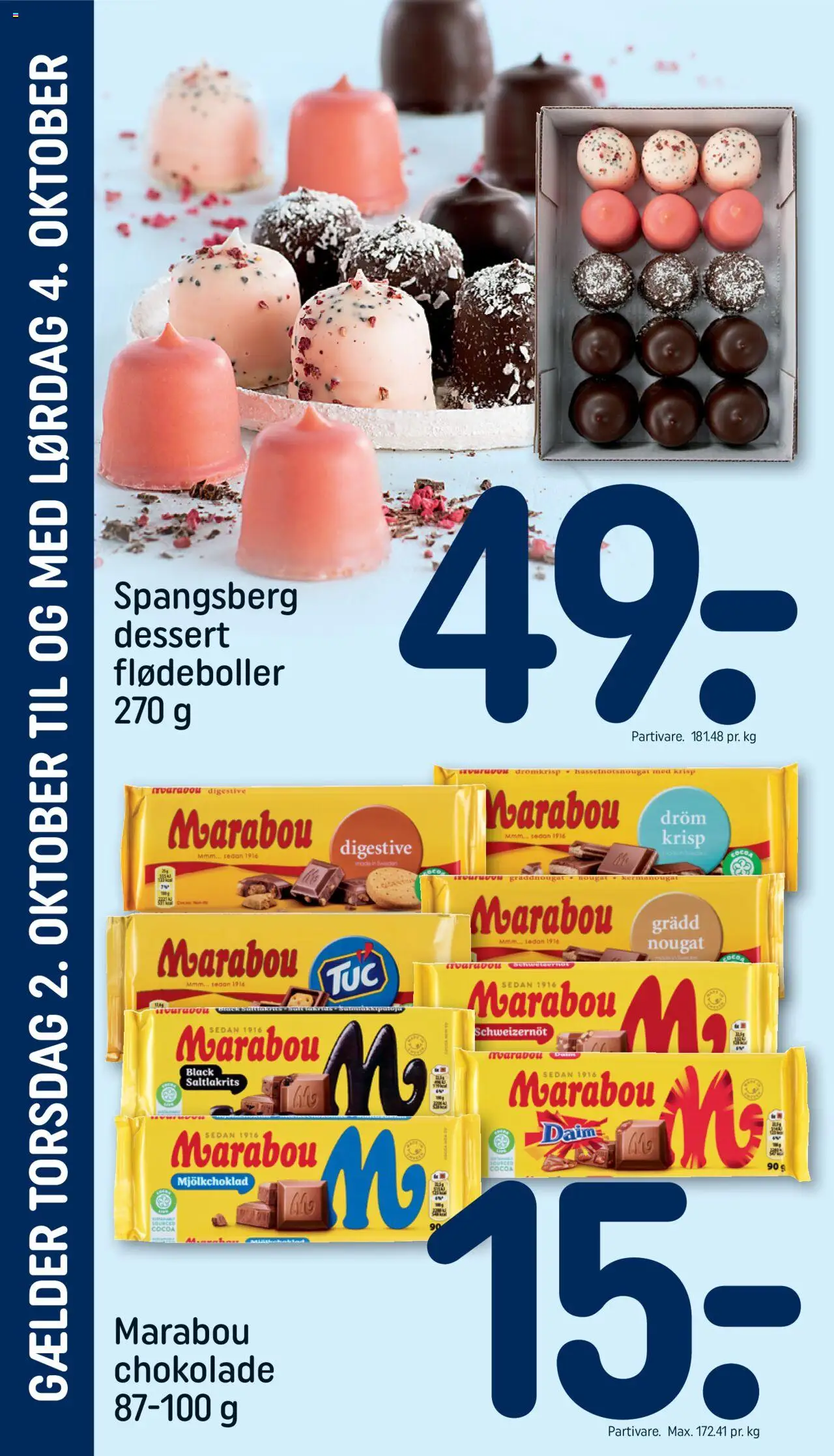 Rema 1000 tilbudsavis – gyldig fra 02.10.2025 | Side: 6 | Produkter: Chokolade, Flødeboller, Nougat
