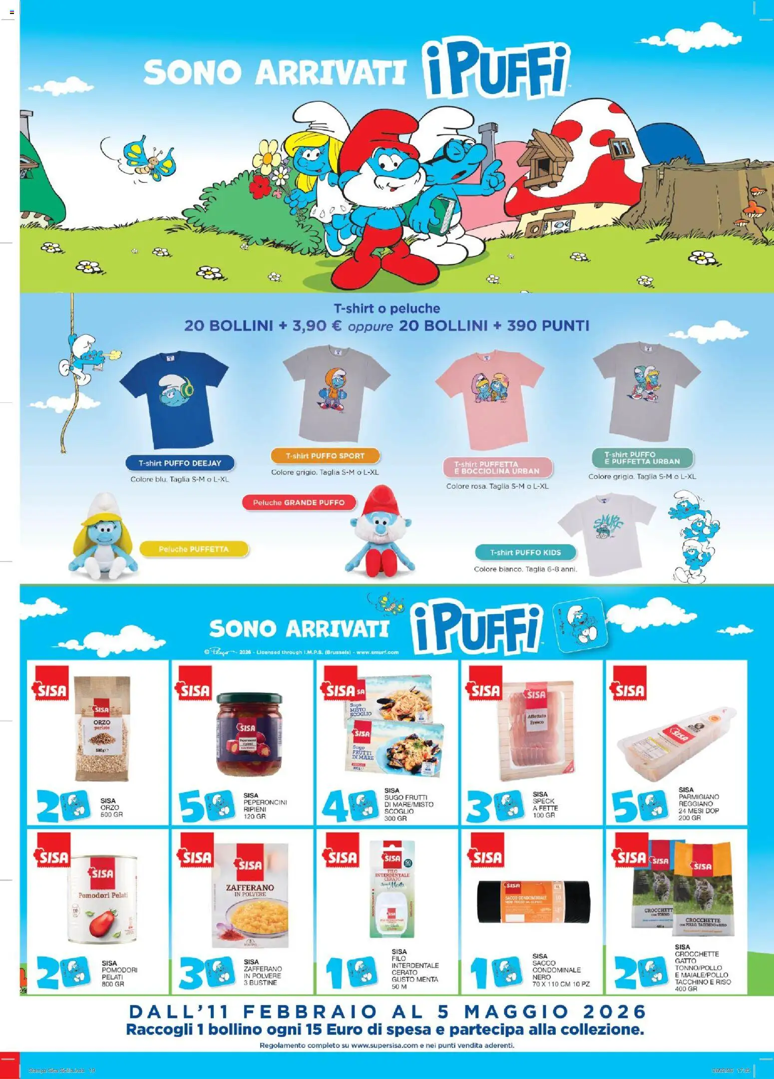 Volantino SISA del 26.02.2026 | Pagina: 19 | Prodotti: Pomodori, Menta, Sugo, Parmigiano