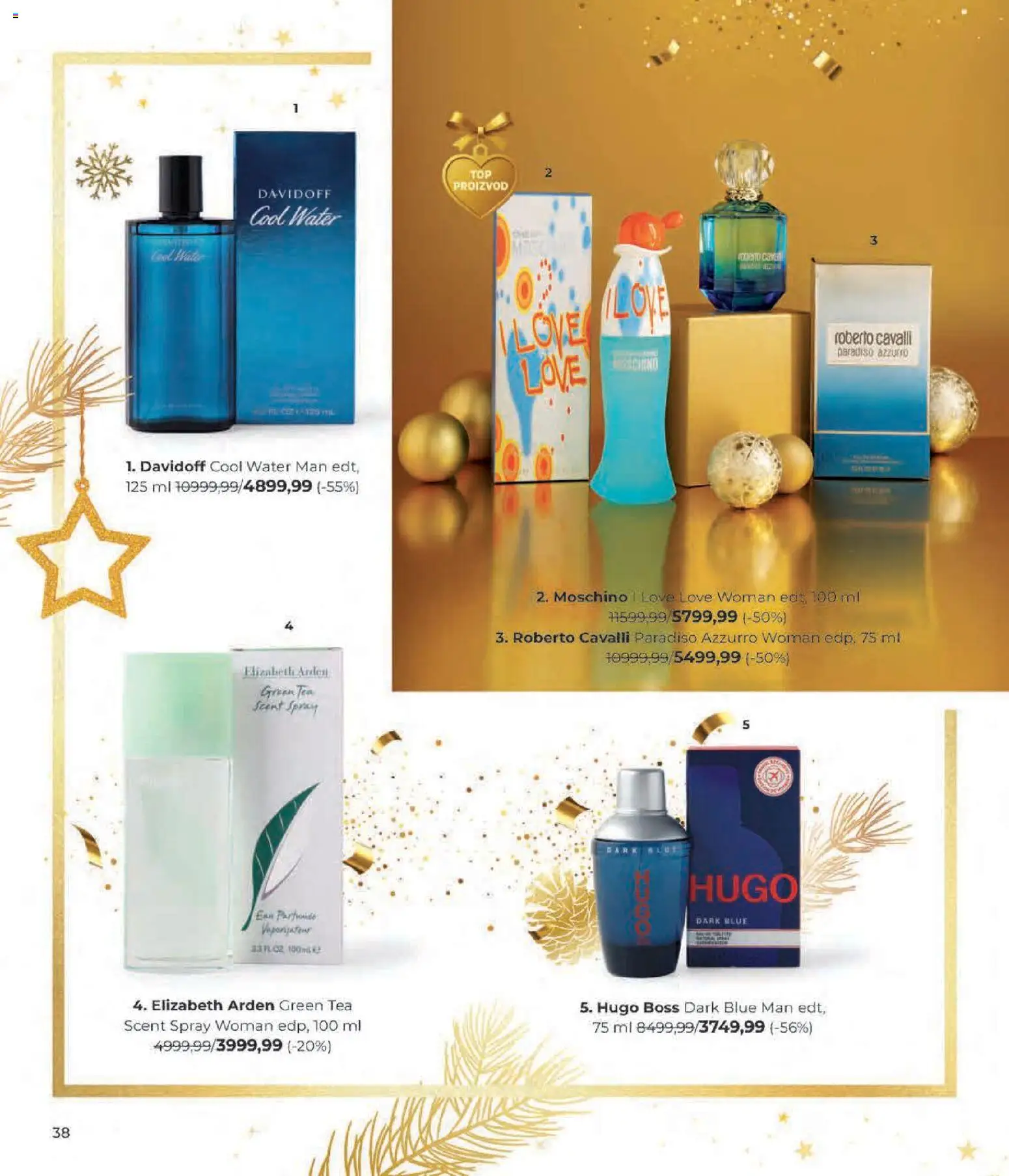 Lilly drogerie katalog - važi od 01.12.2025 | Strana: 38 | Proizvode: Hugo