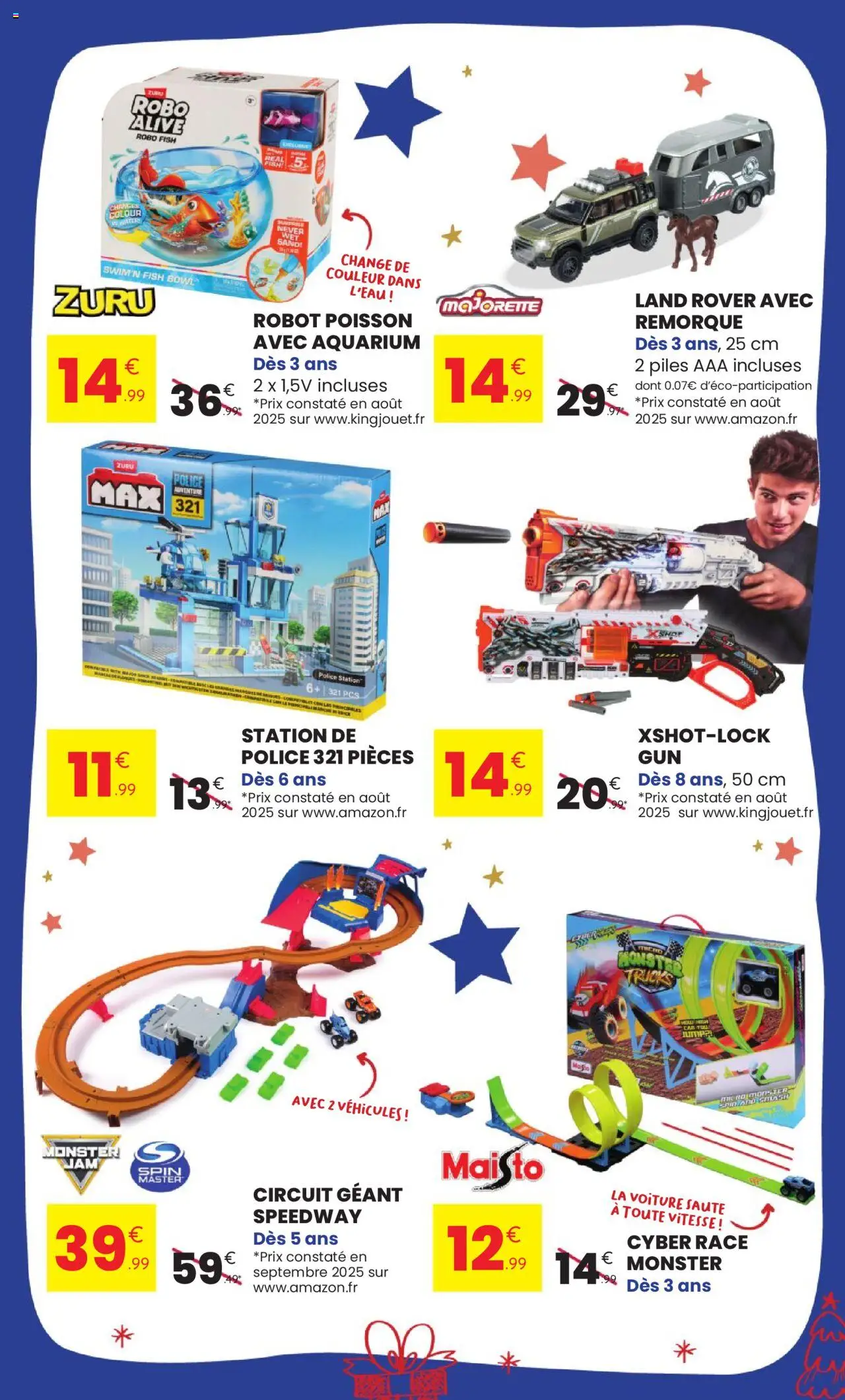 {H1} | Page: 11 | Produits: Robot, Remorque, Aquarium, Piles