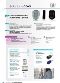 Rexel - Prévisualisation de Rexel - Brochure Contrôle d'accès valide à partir de 06.11.2025 | Page: 10