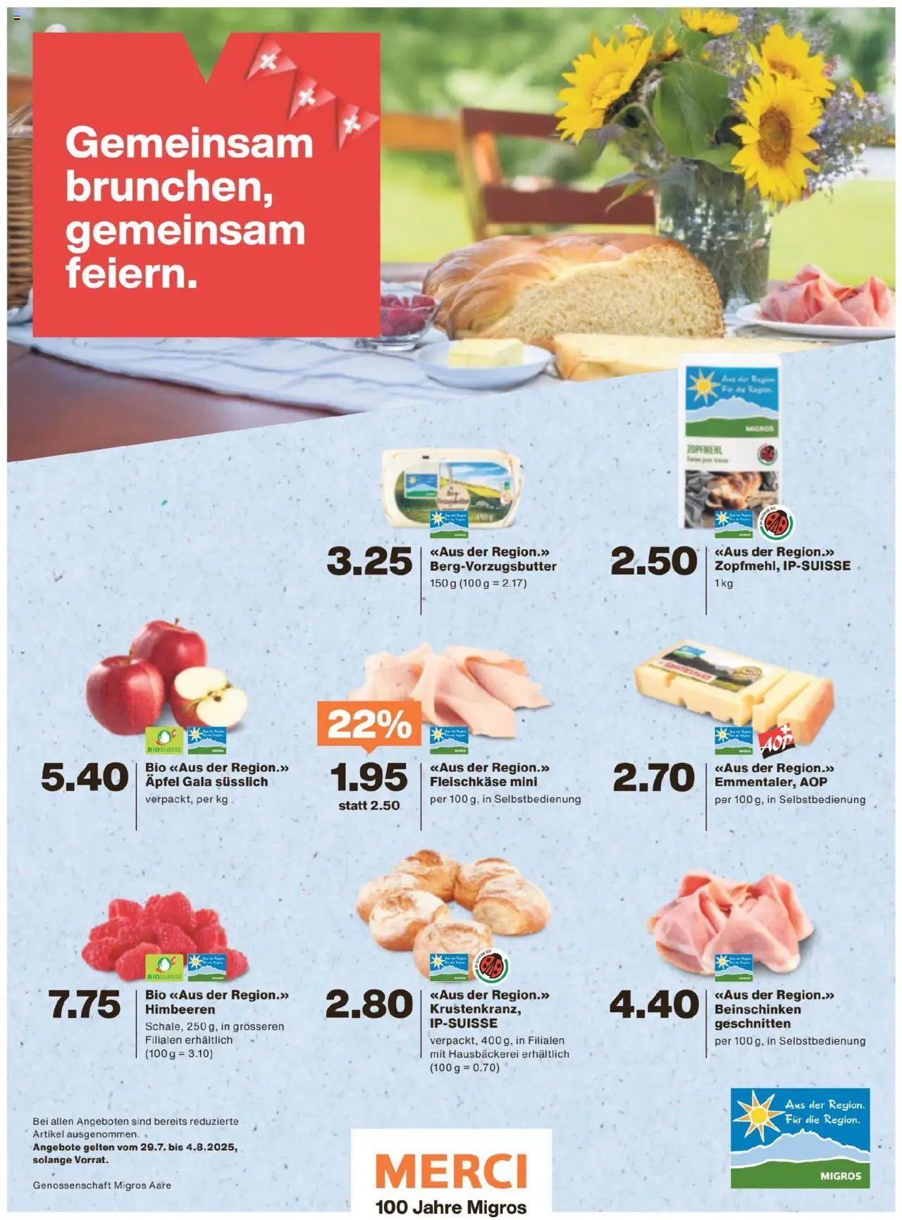 Migros - Magazin ab 28.07.2025 | Seite: 31 | Produkte: Äpfel