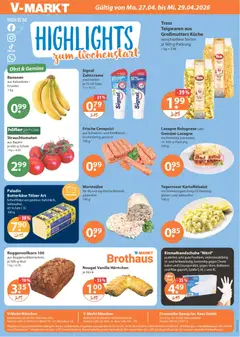 V-Markt Highlights München ab 27.04.2026 gültig