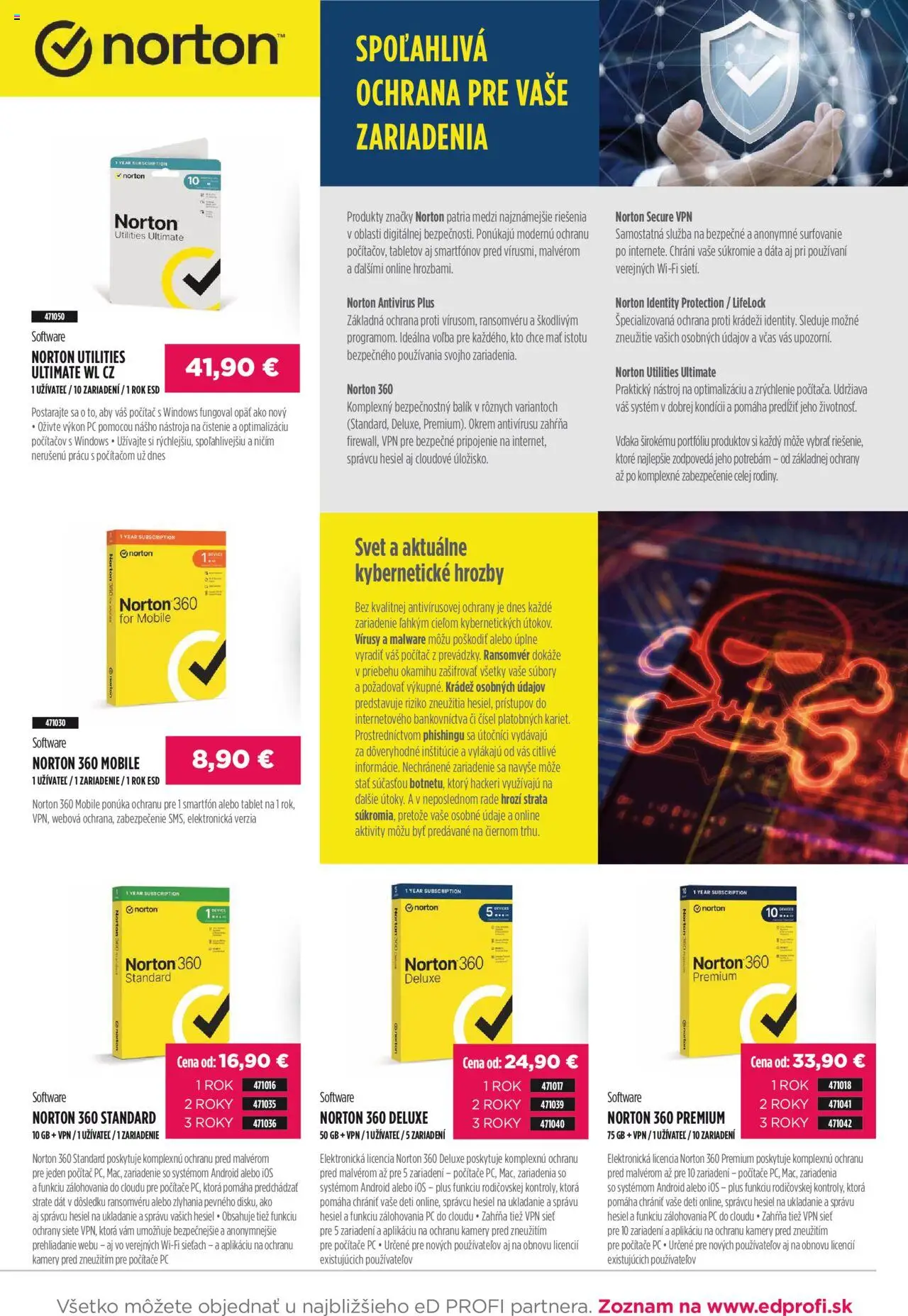 Nové ED Profi akcie – leták je platný od 01.10.2025 | Strana: 13 | Produkty: Počítače, Tablet, Počítač, PC