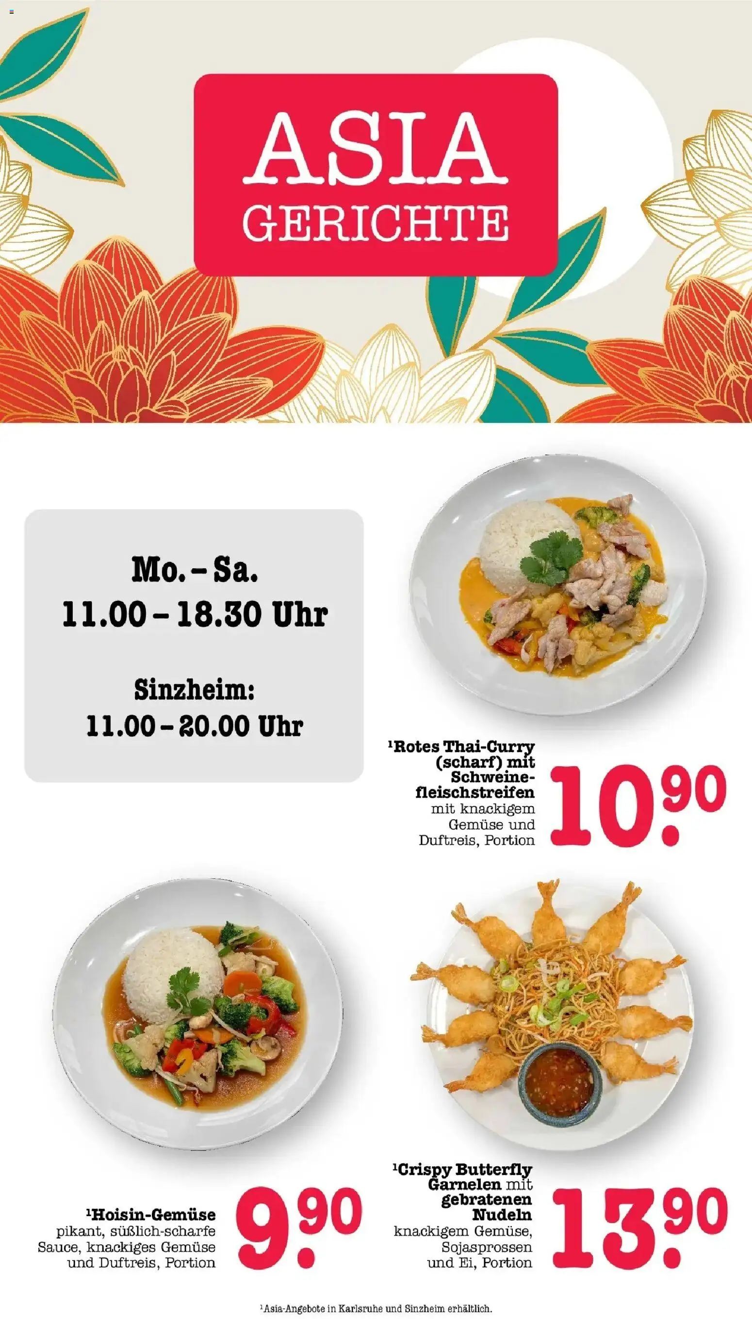 E center Prospekt Kuppenheim-Oberndorf	 – gültig ab 05.04.2026 | Seite: 19 | Produkte: Garnelen, Gemüse, Nudeln, Uhr