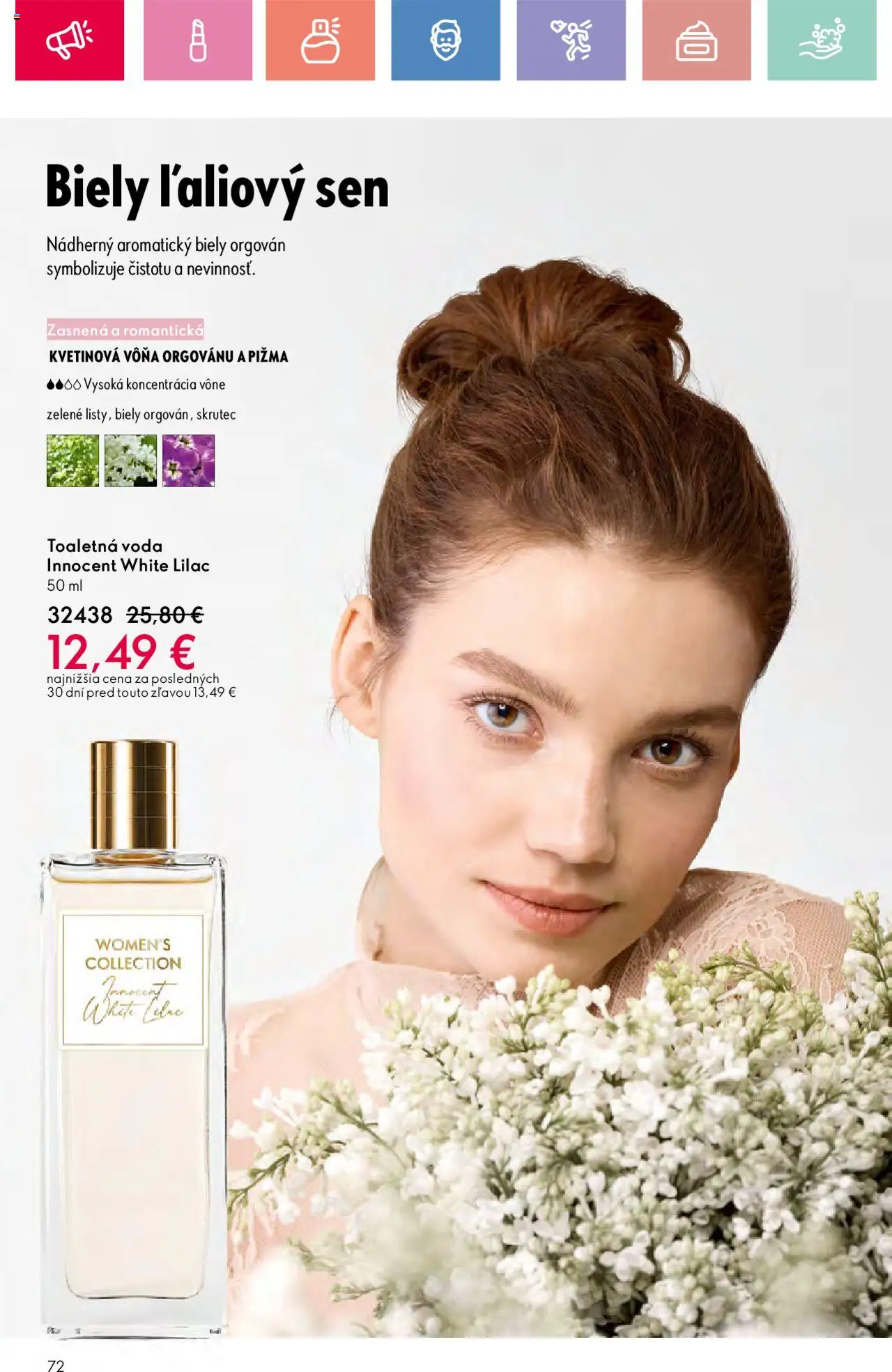 Katalóg Oriflame 10 2025 │ platný od 06.07.2025 | Strana: 72 | Produkty: Toaletná voda, Voda