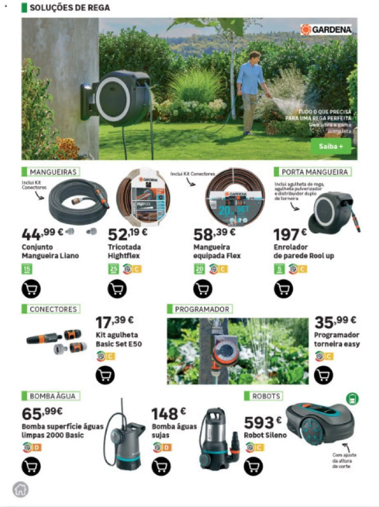 Leroy Merlin Arquipélago dos Açores │ válido de 12.03.2026 | Página: 86 | Produtos: Agua, Porta, Torneira, Mangueira