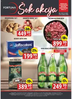 Fortuna Market šok akcija - pregled Fortuna Market kataloga - važi od 06.10.2025