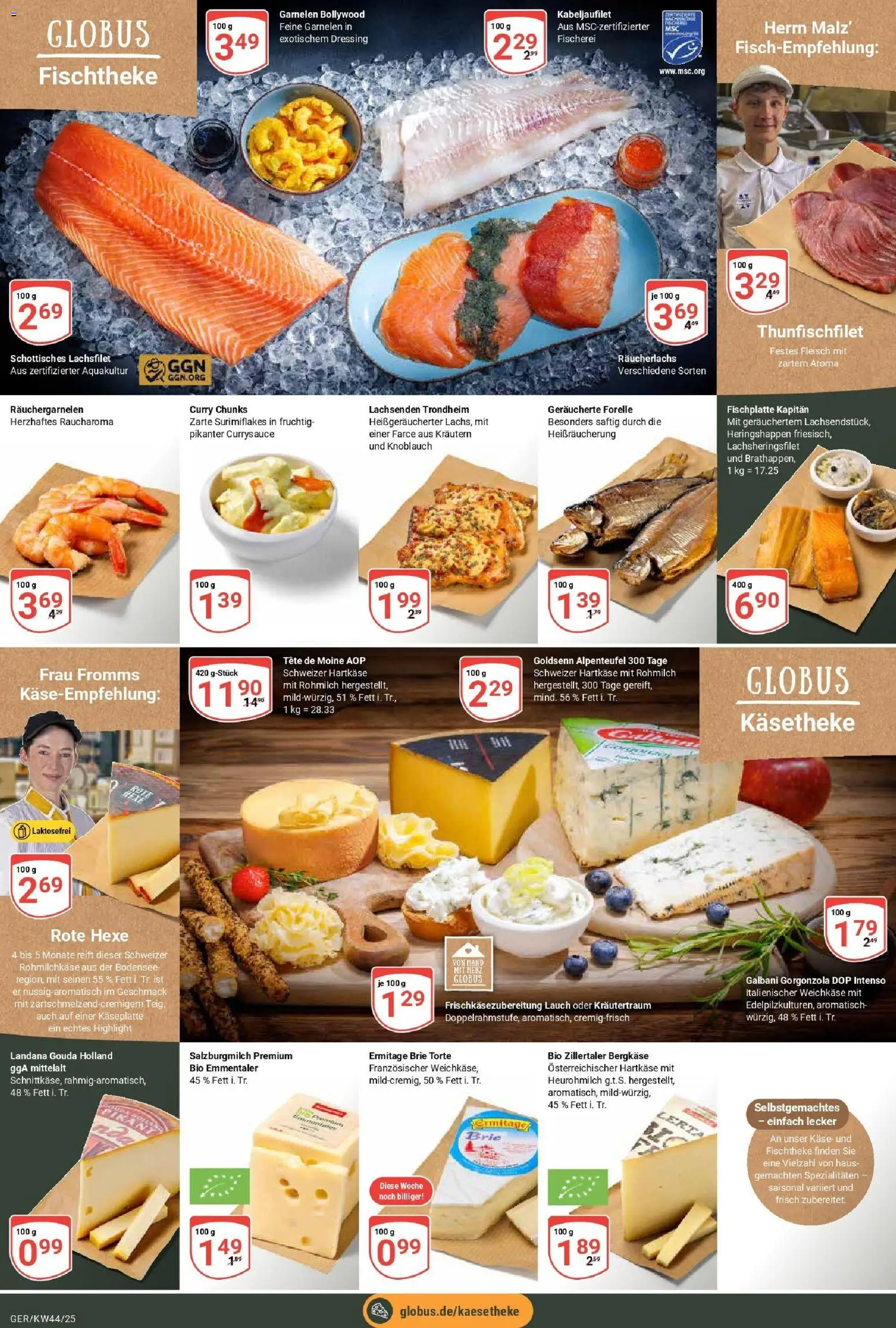 Globus prospekt Gera	 – gültig ab 26.10.2025 | Seite: 10 | Produkte: Gouda, Dressing, Knoblauch, Fleisch