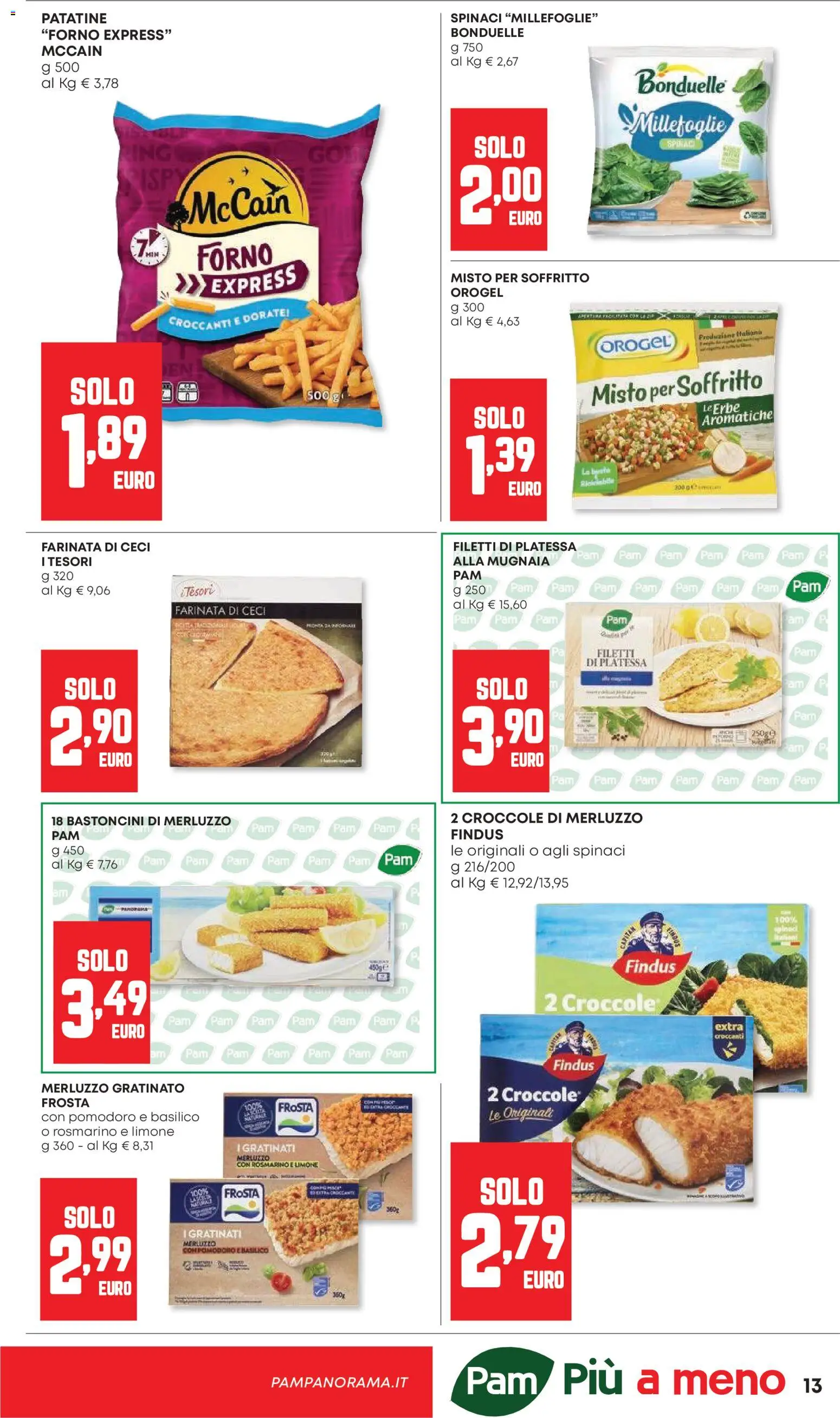 Volantino Panorama del 26.02.2026 | Pagina: 13 | Prodotti: Merluzzo, Pomodoro, Limone, Basilico