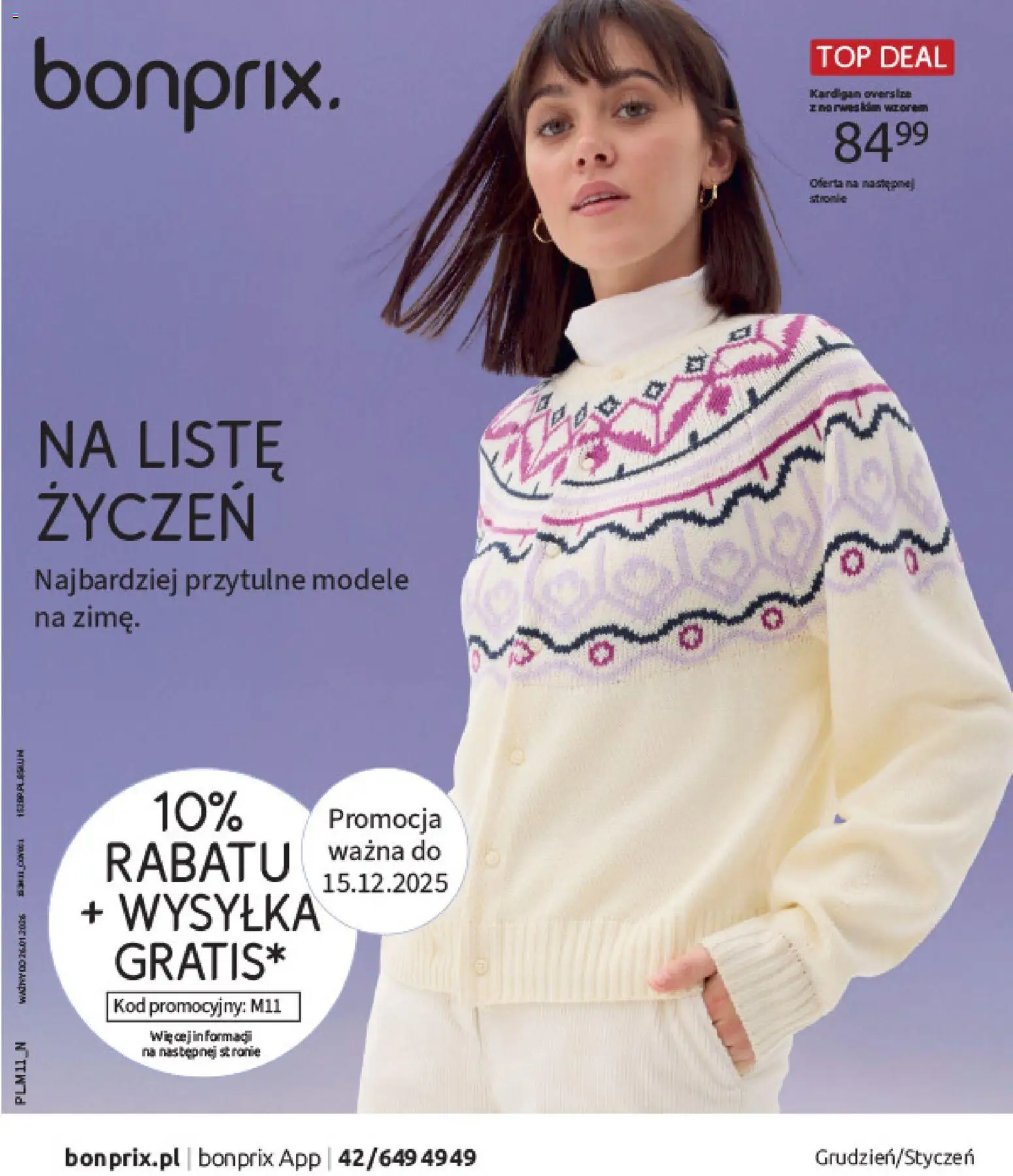 BonPrix Katalog - Na Listę Życzeń od 15.12.2025 | Strona: 1 | Produkty: Top, Kardigan