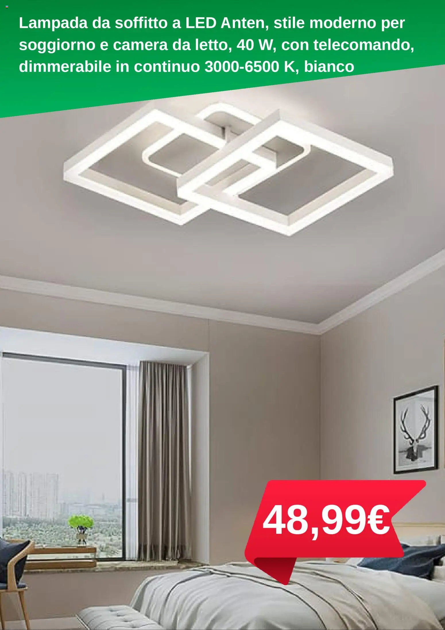 Volantino Leroy Merlin del 11.11.2025 | Pagina: 6 | Prodotti: Lampada