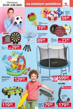 Selgros cash&carry Gazetka - Dzień Dziecka od 22.05.2025 | Strona: 19 | Produkty: Trampolina, Basen, Deskorolka