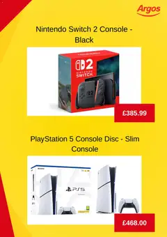 Preview of Argos - Weekly offers valid from 16.12.2025 | Page: 3 | Products: Nintendo Switch, Playstation, Nintendo