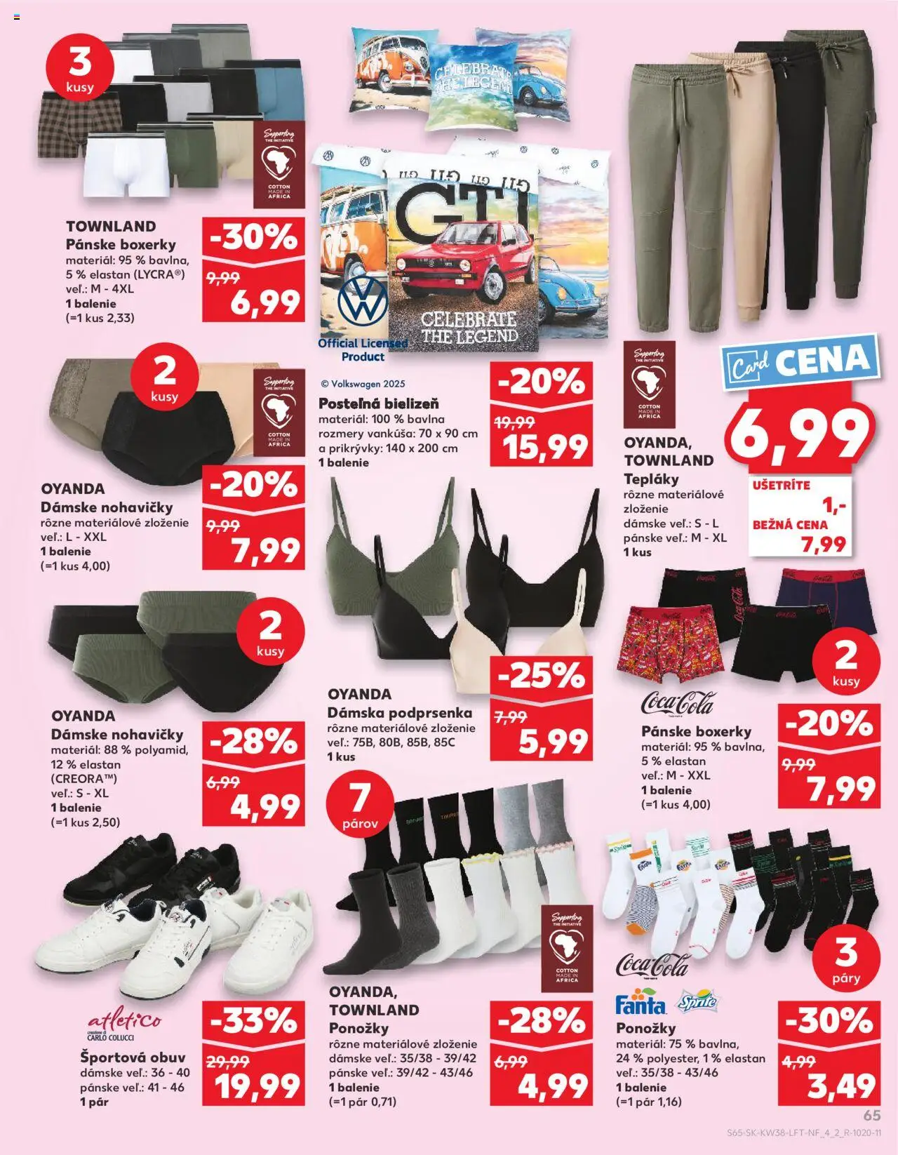 Kaufland SK akciós ujság - amely érvényes a következő dátumtól: 18.09.2025 | Oldal: 65