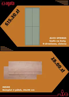 Pogląd oferty "Salony Agata Black Friday" - ważna od 10.11.2025 | Strona: 2 | Produkty: Buty, Szafa