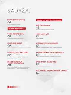 KAUFLAND RADIO, Zajedno radimo, zajedno slušamo Kaufland radio - Pregled kataloga iz trgovine Kaufland, vrijedi od 10.07.2025 | Stranica: 4