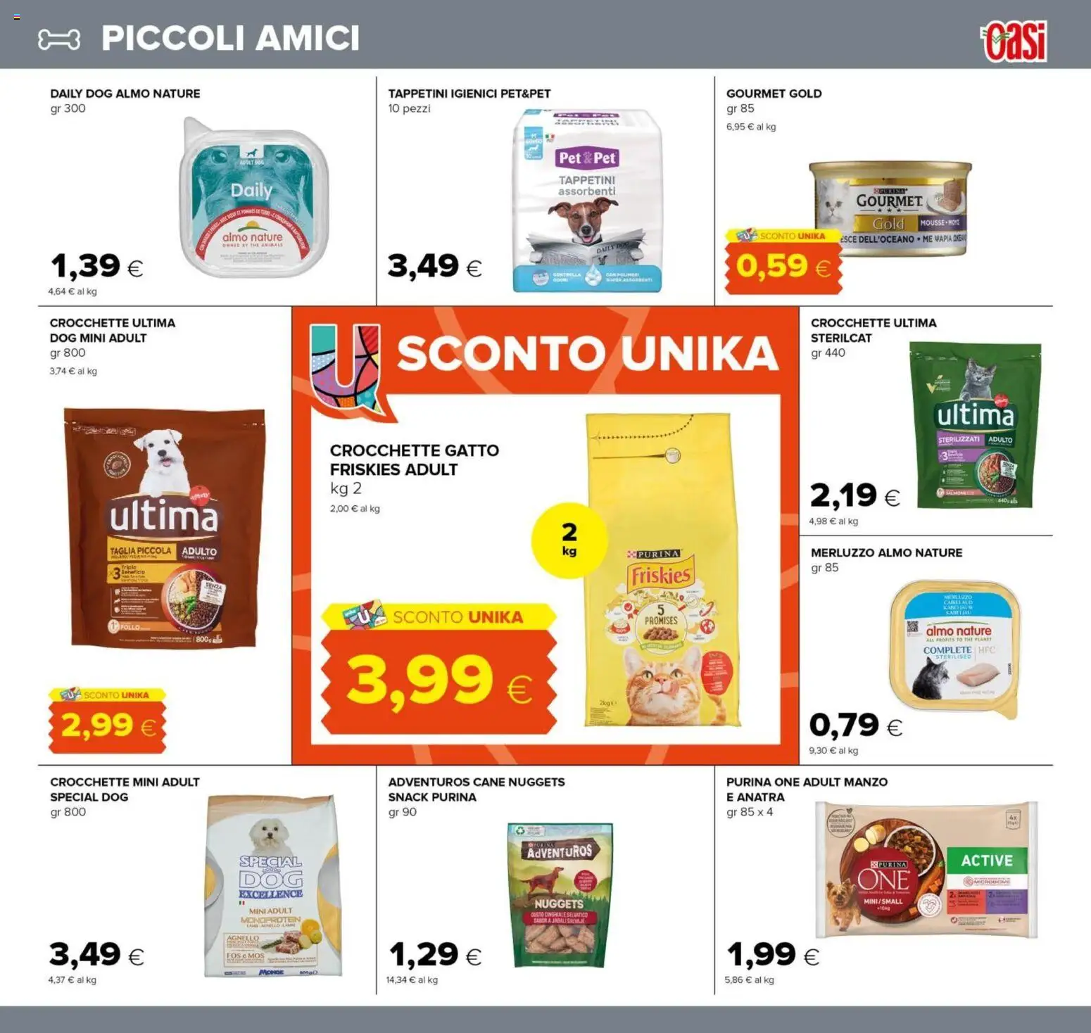 Volantino Oasi del 15.12.2025 | Pagina: 37 | Prodotti: Pollo, Manzo, Merluzzo, Nuggets