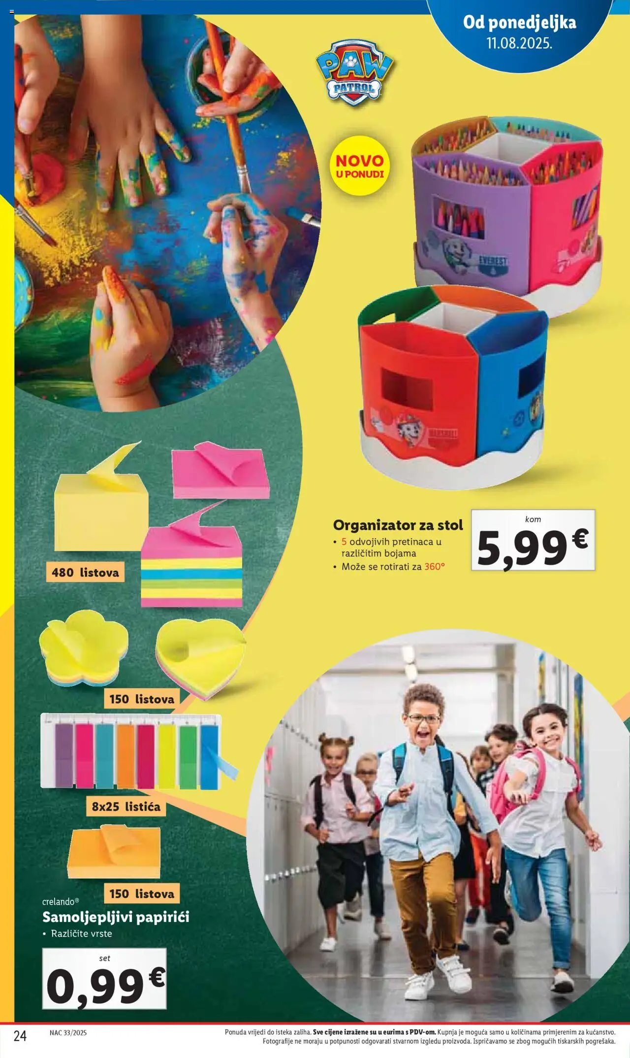 Lidl katalog | vrijedi od 31.07.2025 | Stranica: 24 | Proizvodi: Stol