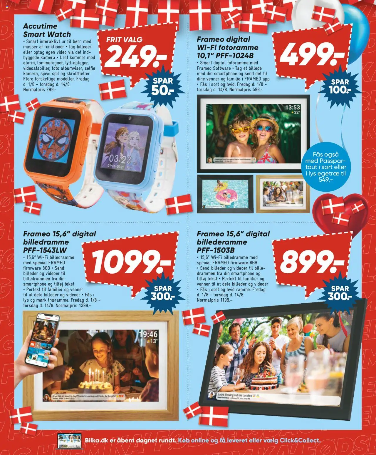 Bilka Tilbudsavis gyldig fra 01.08.2025 | Side: 31 | Produkter: Ur, Video, Spil, Kamera