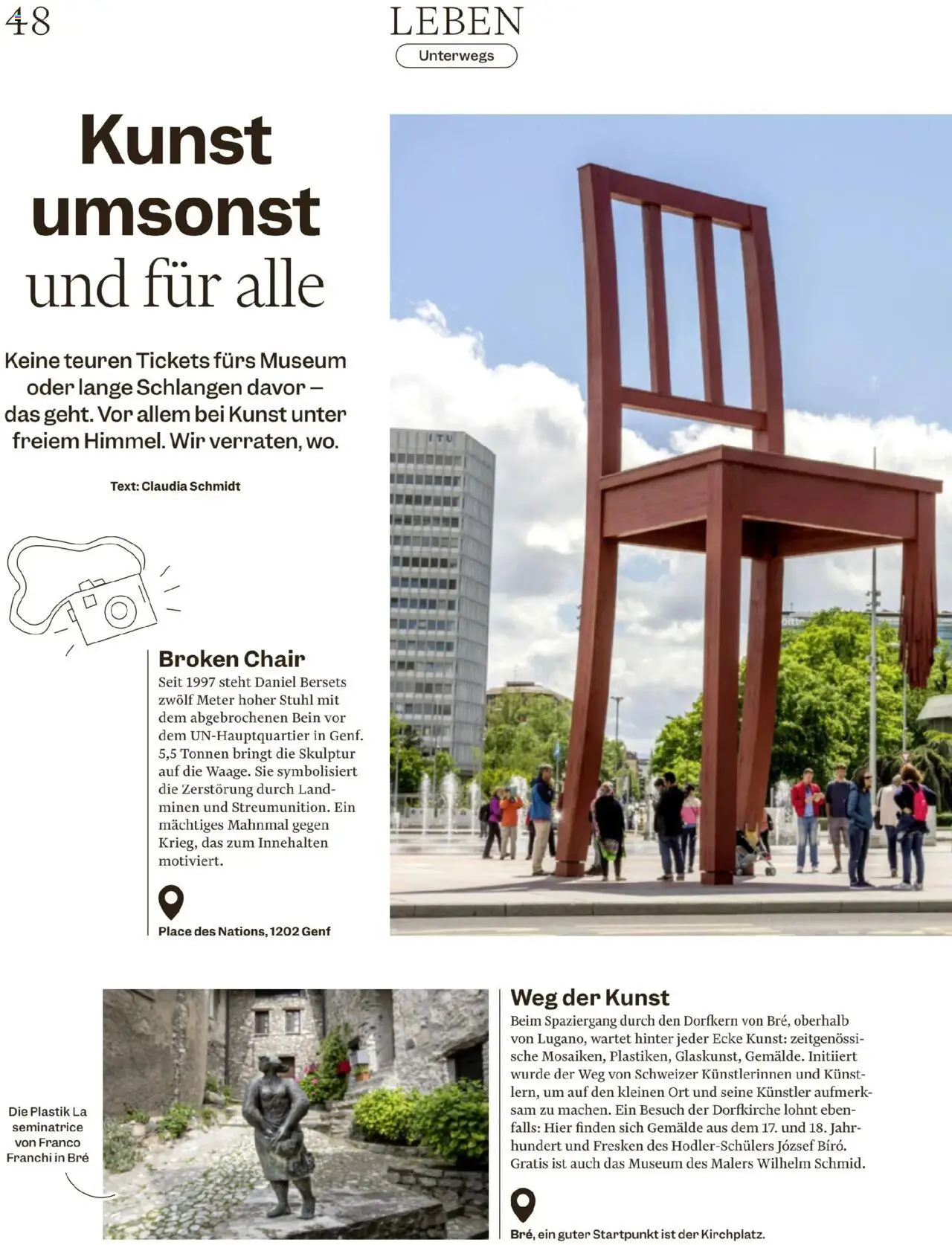 Migros Magazin – gültig ab 22.09.2025 | Seite: 48 | Produkte: Stuhl