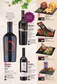 Tommy - Super ponuda vina i delicija - Pregled kataloga iz trgovine Tommy, vrijedi od 04.12.2025 | Stranica: 5 | Proizvodi: Sir, Meso, Vino, Rajčice