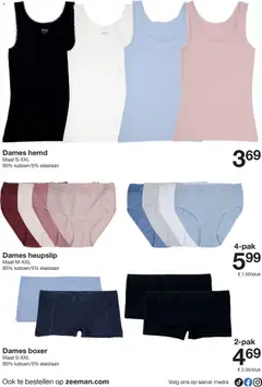 Zeeman folder - Voorbeeld van een folder van Zeeman, geldig van 18.04.2026 | Pagina: 30