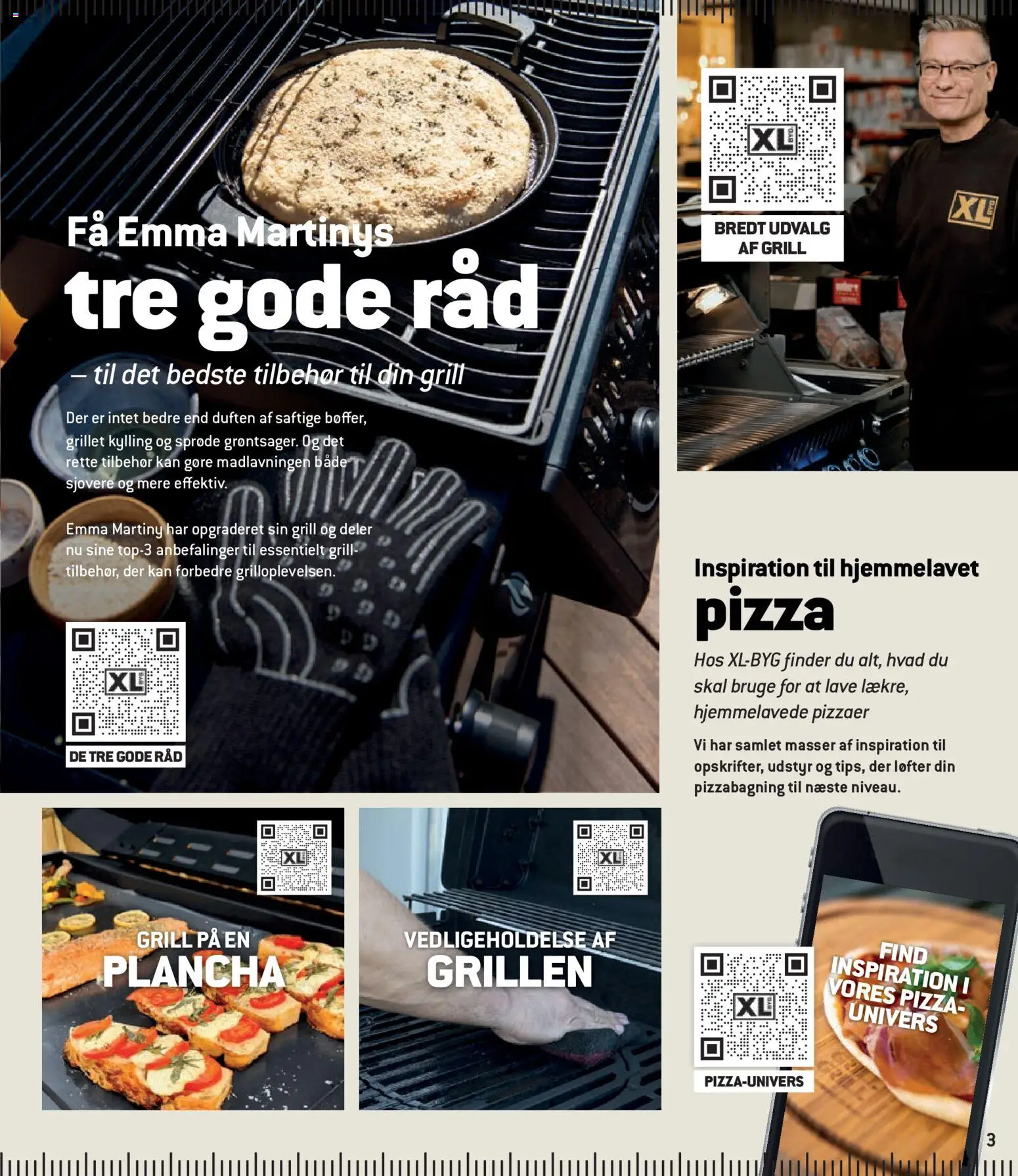 XL-BYG tilbudsavis – gyldig fra 27.03.2026 | Side: 3 | Produkter: Pizza, Grill