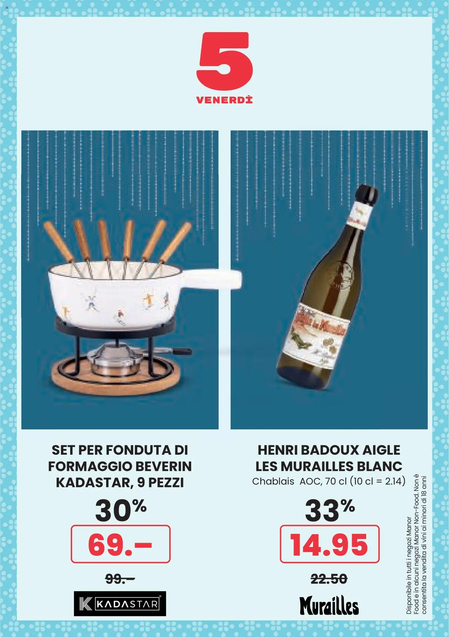 Manor Aktionen Calendario dell'Avvento – gültig ab 01.12.2025 | Seite: 7