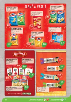 Terno leták platný od 10.11.2025 | Strana: 22 | Produkty: Pizza, Smotana, Arašidy