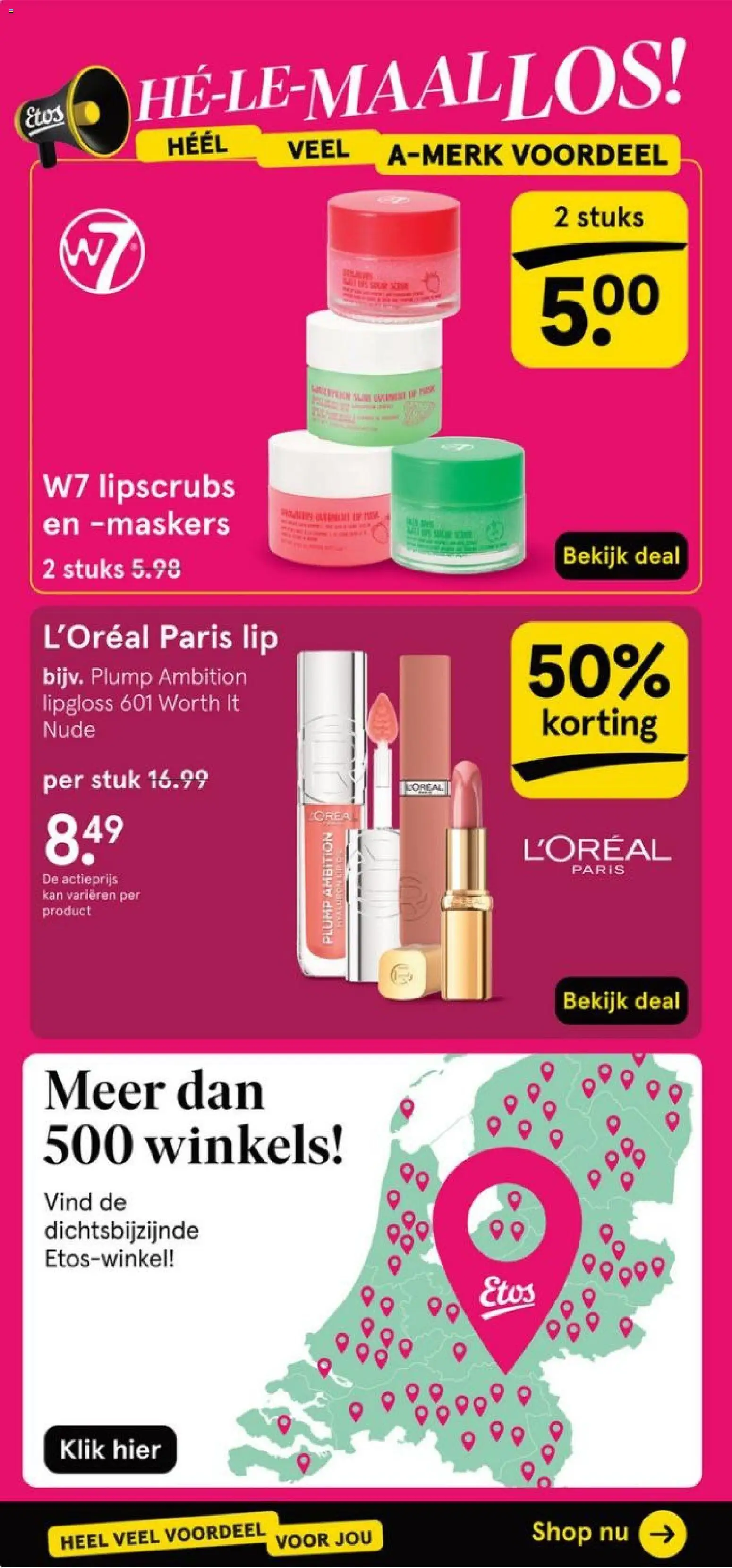 {H1} | Pagina: 20 | Producten: Kan, Lipgloss