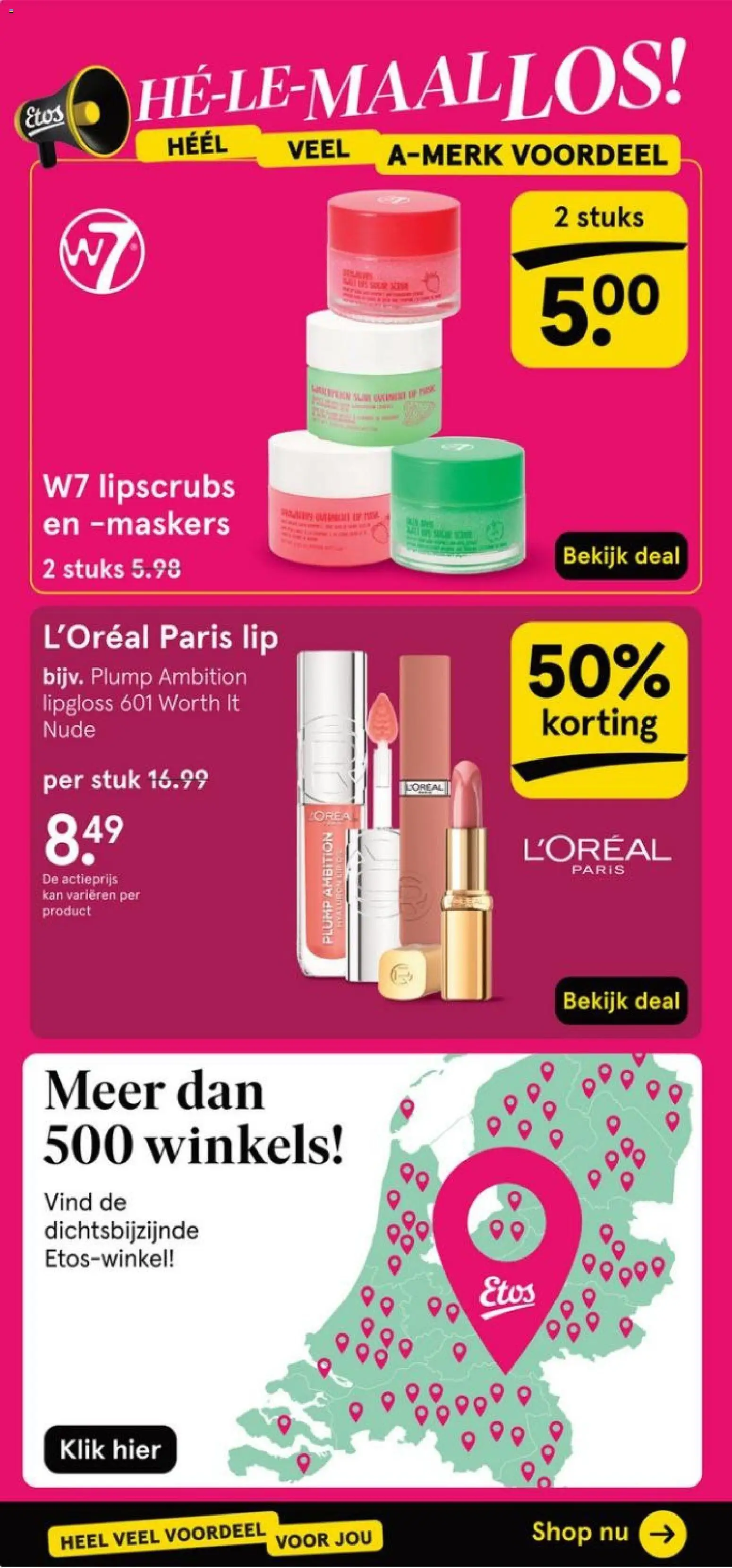 {H1} | Pagina: 20 | Producten: Kan, Lipgloss