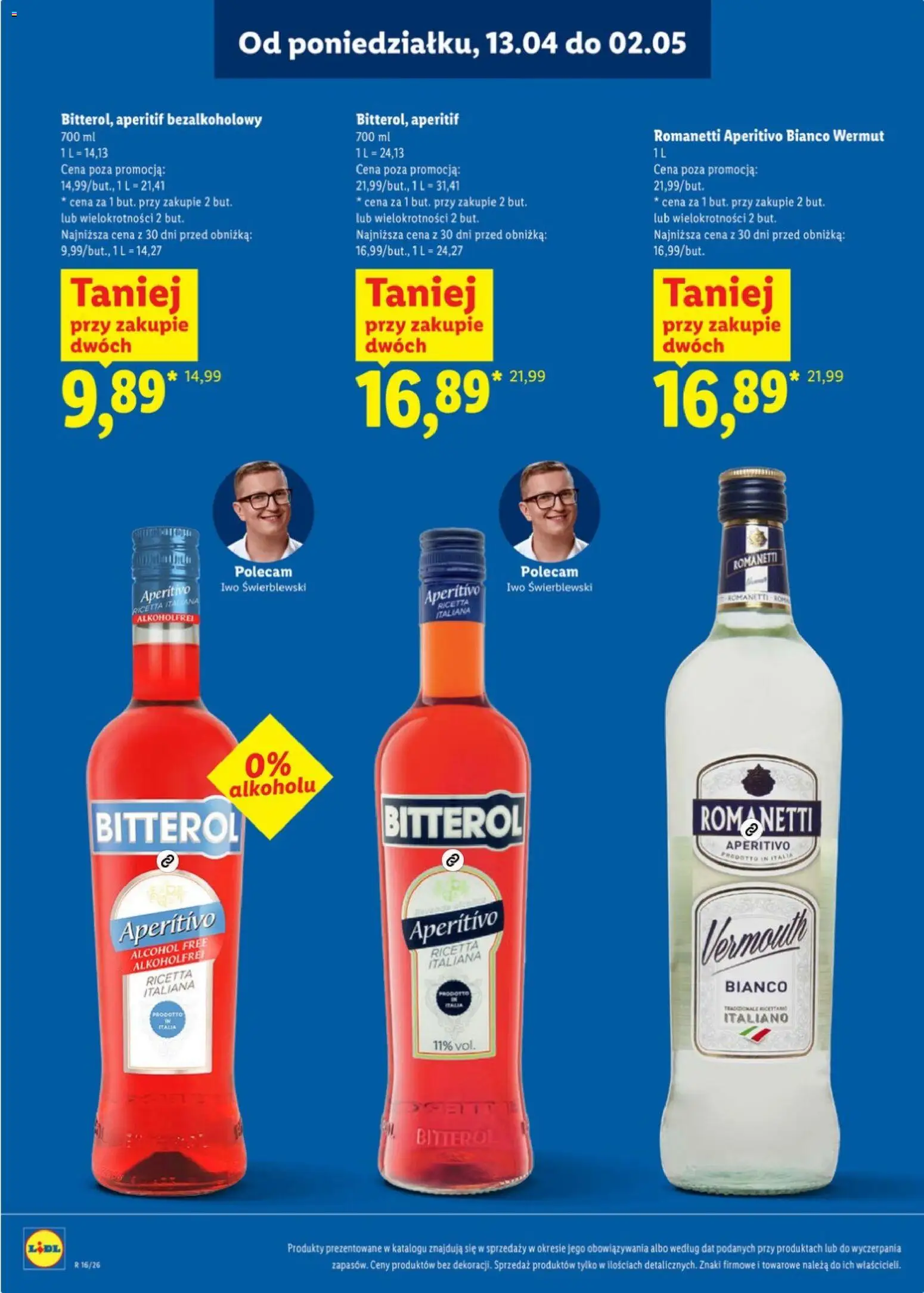 Lidl Katalog alkoholi mocnych od 13.04.2026 | Strona: 19 | Produkty: Bitterol