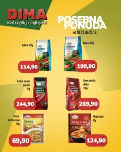 VP Dima posebna ponuda - pregled VP Dima kataloga - važi od 08.12.2025