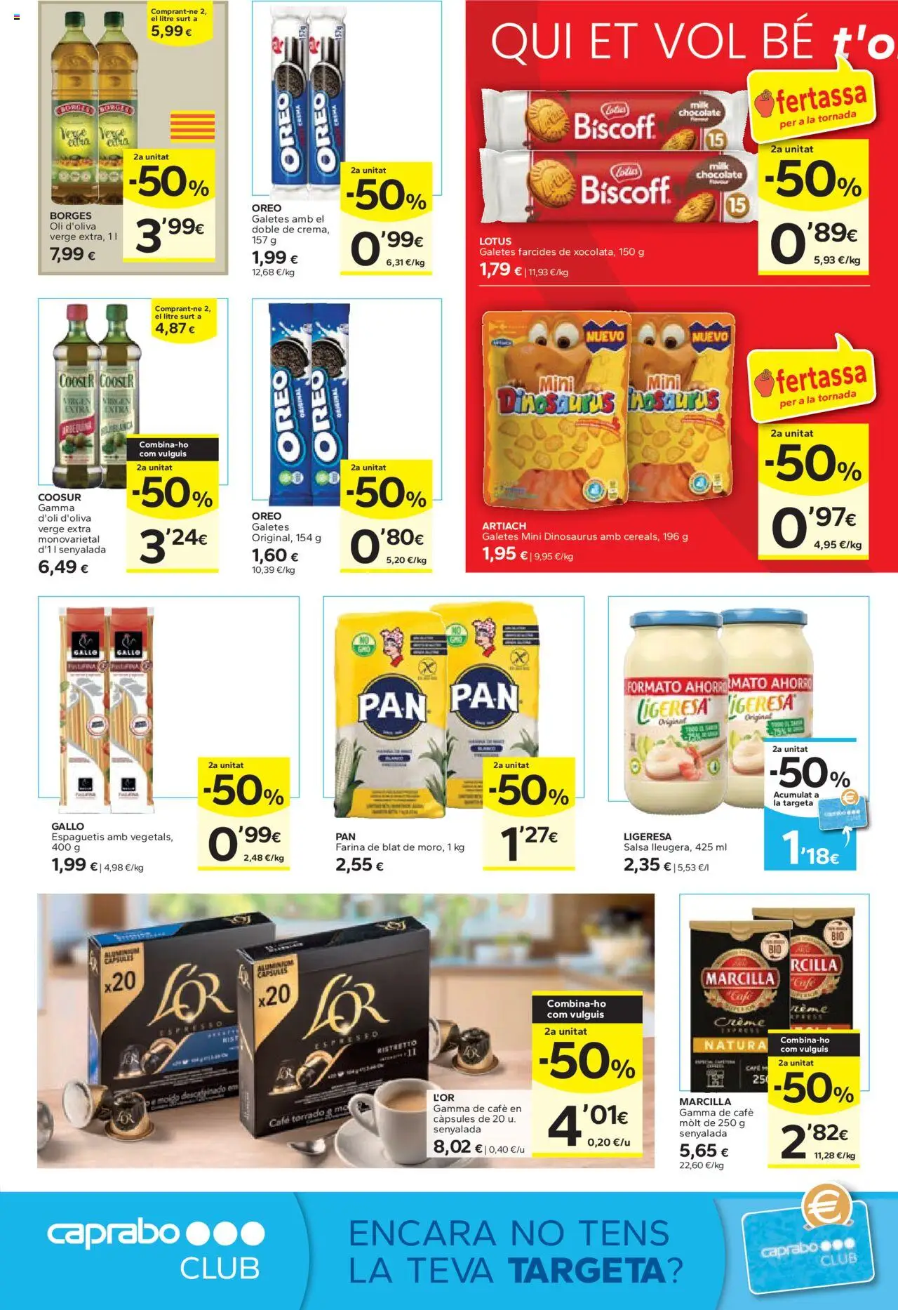 Caprabo folleto │ válido desde el 28.08.2025 | Página: 6 | Productos: Café, Chocolate