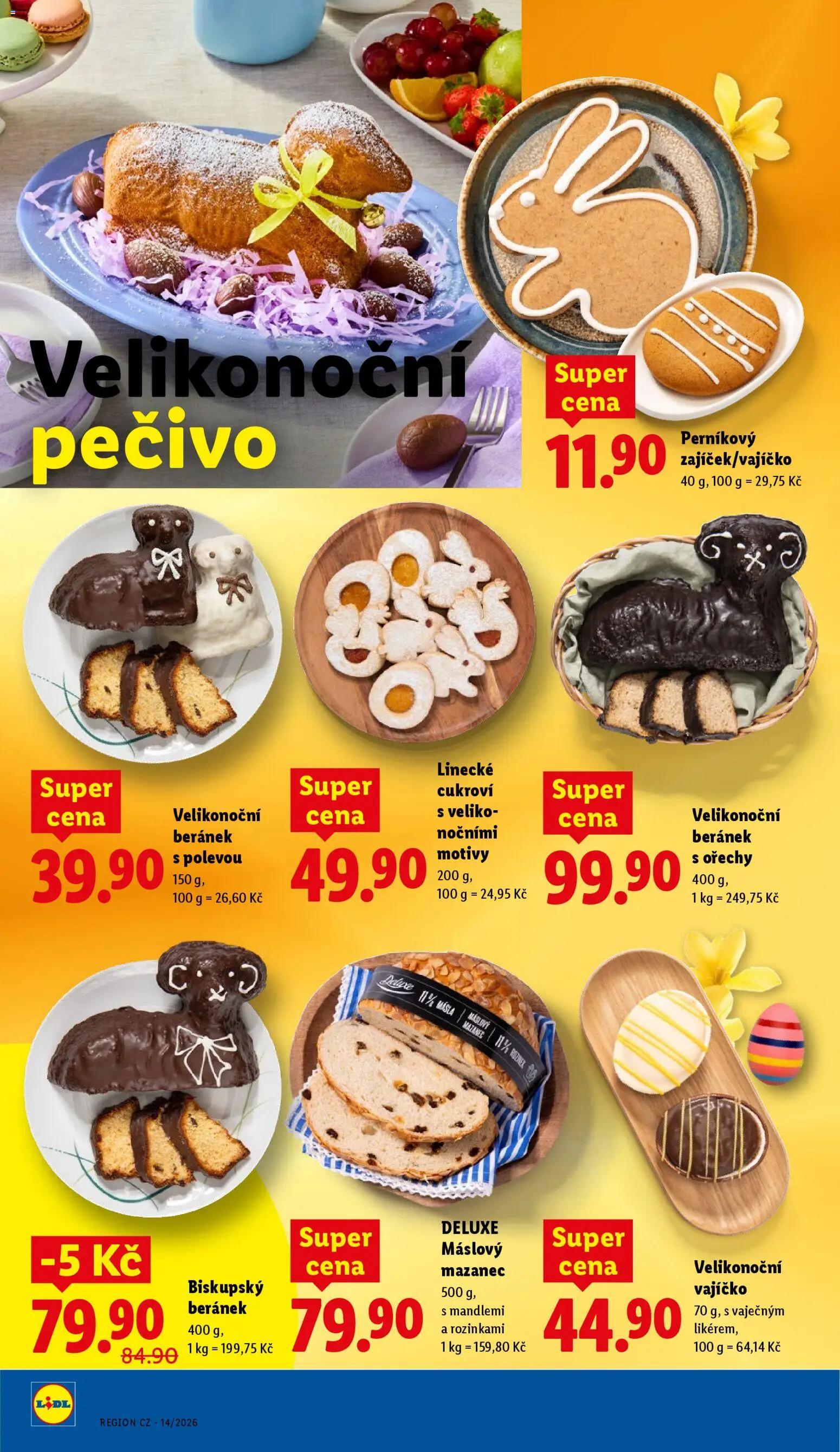 Lidl leták od 30.03.2026 | Strana: 18 | Produkty: Ořechy, Cookies, Mazanec, Cukroví