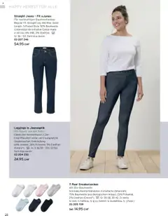 Tchibo Aktionen Herbst ab 24.09.2025 gültig | Seite: 28 | Produkte: Leggings, Jeans