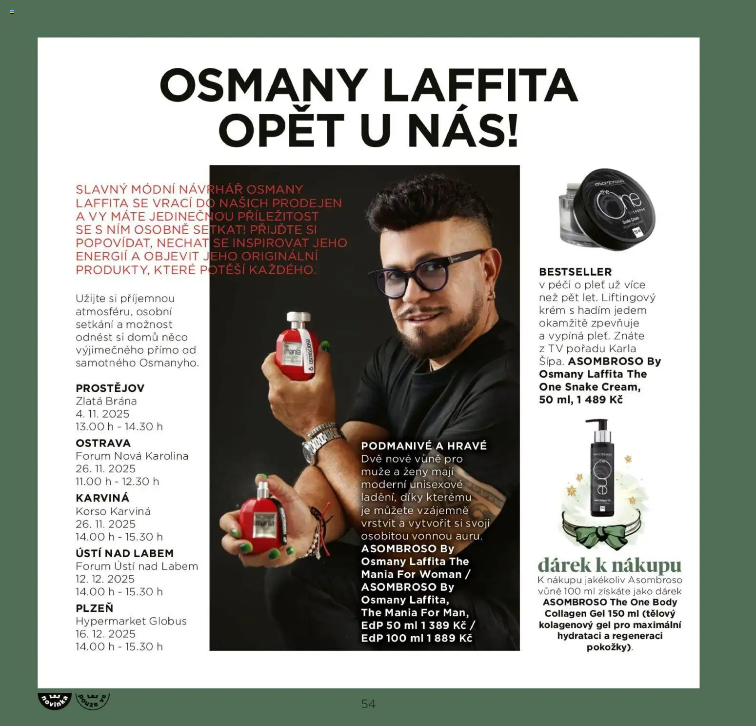 FAnn katalog Vánoce 2025 od 30.10.2025 | Strana: 54 | Produkty: Globus, Krém, Tv, Body