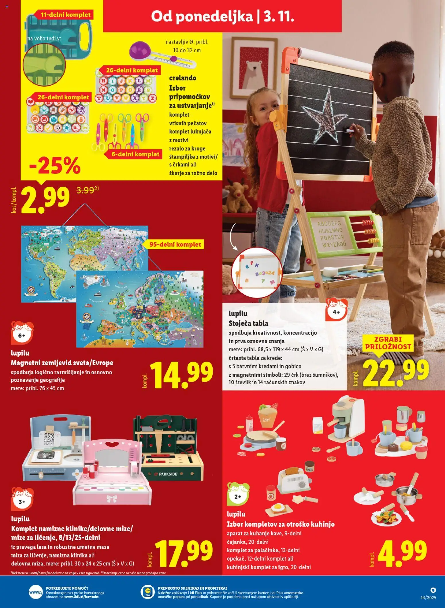 Novi Lidl katalog ponudbe – veljaven od 29.10.2025 | Stran: 63 | Izdelki: Miza