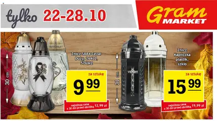 Pogląd oferty "Gram Market Gazetka - Niesłychanie Niskie Ceny" - ważna od 22.10.2025