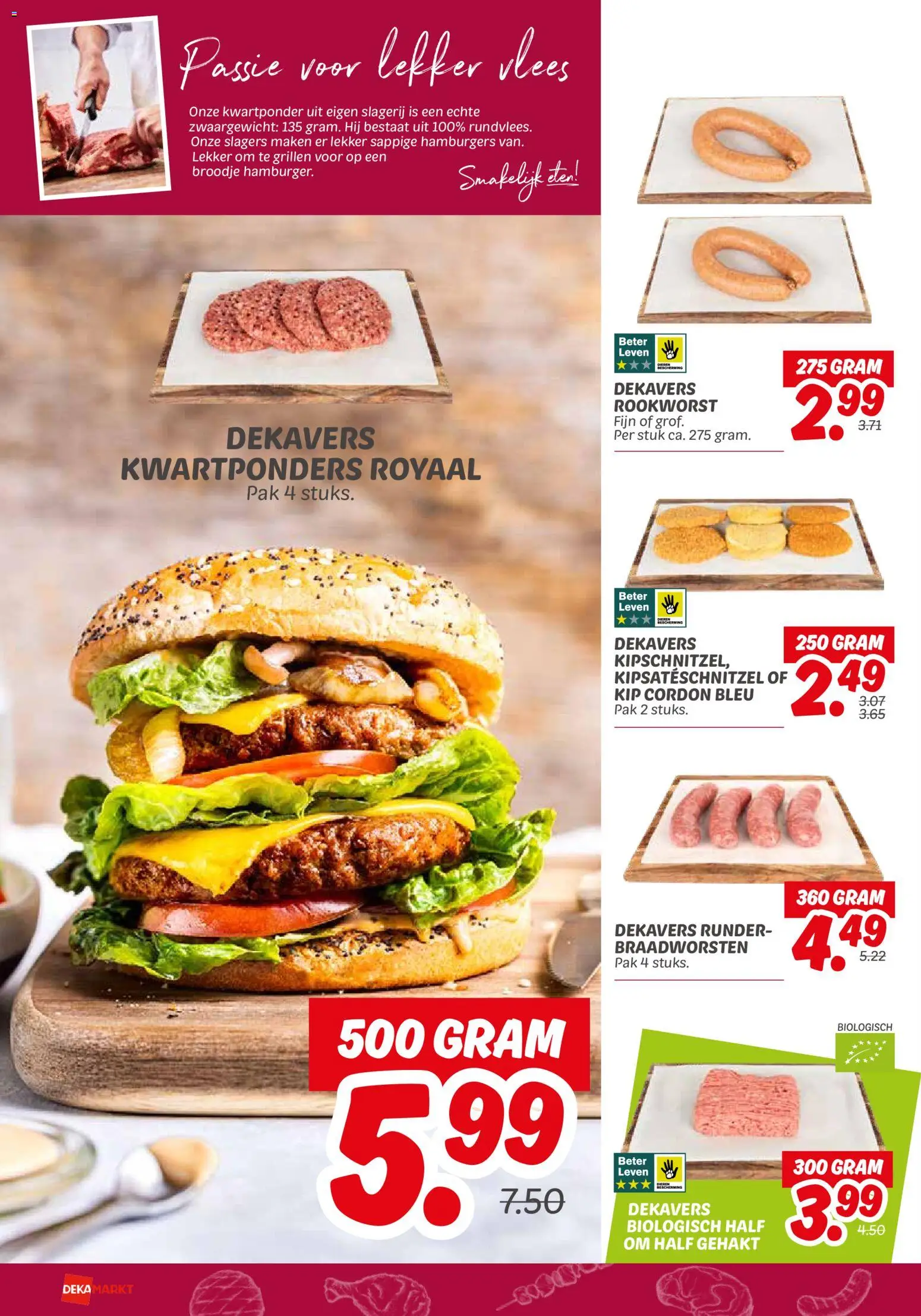 {H1} | Pagina: 14 | Producten: Kisperec, Gehakt, Broodje, Kip