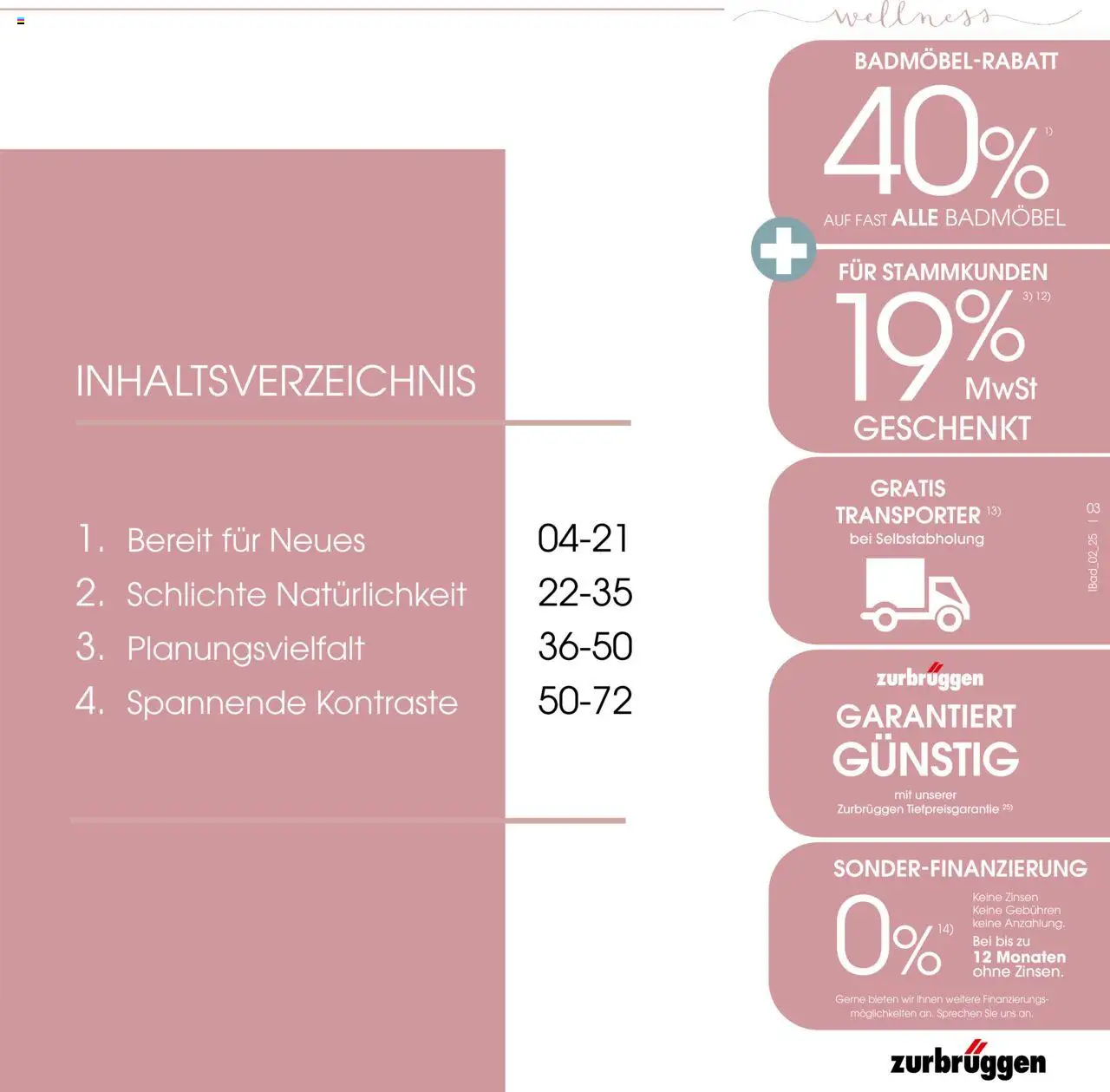 Zurbrüggen - Bad Spezial – gültig ab 11.06.2025 | Seite: 3