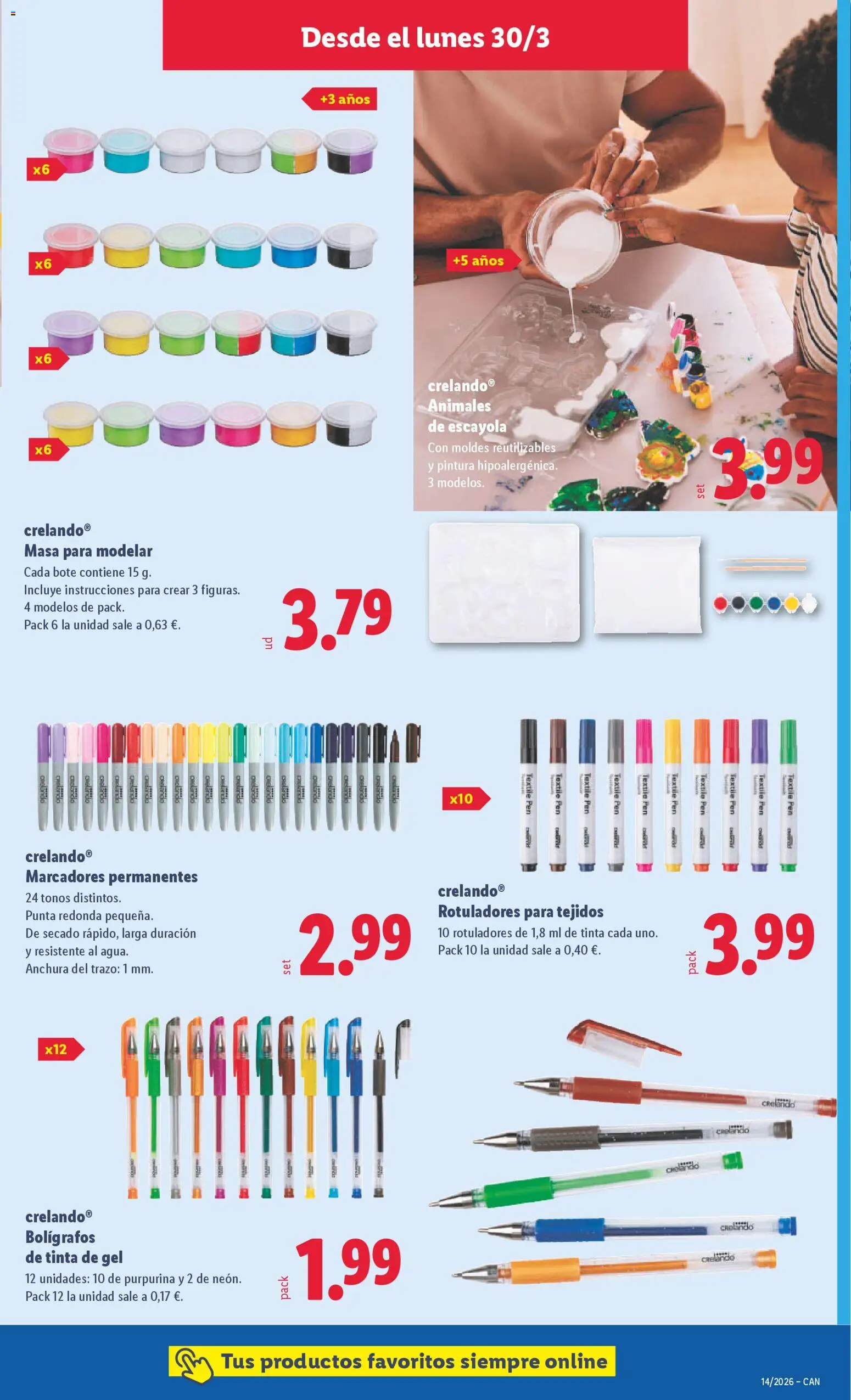 Lidl folleto de bazar │ válido desde el 30.03.2026 | Página: 13