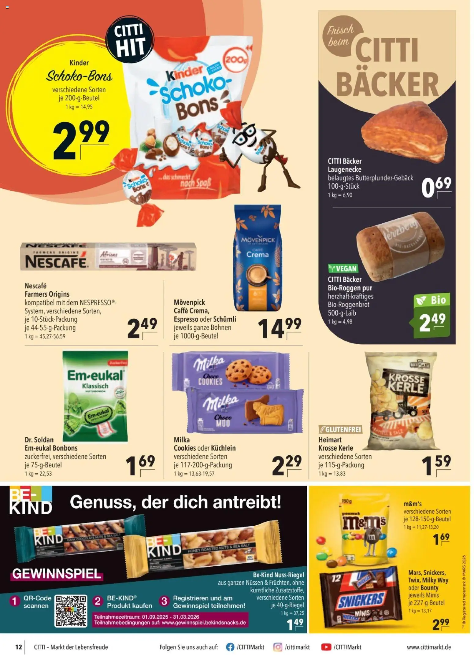 CITTI tilbudsavis – gyldig fra 11.03.2026 | Side: 14 | Produkter: Cookies, Salt, Vest